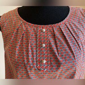 Talbots sleeveless blouse